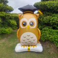thumbnail image 4 of 1Pcs 150cm Large Stand Graduation Brown Yellow Owl Doctor Balloons Graduation Party Decorations Balloon, 4 of 5