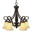 thumbnail image 1 of Golden Lighting Torbellino 5 Light Nook Chandelier, 1 of 3