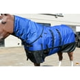 thumbnail image 4 of 76" Hilason 1200D Waterproof Winter Horse Hood Neck Turnout Blanket Belly Royal, 4 of 7
