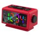 thumbnail image 1 of ¡Reloj despertador de pantalla grande RGB con repetición, salida USB y brillo automático!, 1 of 12