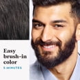 thumbnail image 4 of Tinte para barba solo para hombre, bigote y barba, marrón más oscuro M-50, 4 of 6