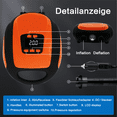 thumbnail image 6 of Paddle Board Pump, VACHAN SPORTS Electric Portable SUP Pump for Paddleboard - 20PSI Air Compressor with Auto-Off, Deflation Function and 12V DC Car Connector for Inflatables, Kayaks and Boats, 6 of 7