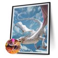 thumbnail image 2 of 5D DIY diamante pintura dragón/perro completo redondo taladro artesanías mosaico Rhinestone arte Hugtrwg Para estrenar, 2 of 9