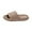 Khaki, variant on Cloud Slides for Women and Men Sandals, House Pillow Slippers Bathroom Super Soft Comfy Shower Slide Sandals for Indoor and Outdoor