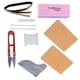 thumbnail image 3 of Herramientas de cuero semiacabadas, bolsa de Material Simple hecha a mano, traje de cuero DIY con herramientas para hacer tarjetas LHCER 1, 3 of 8