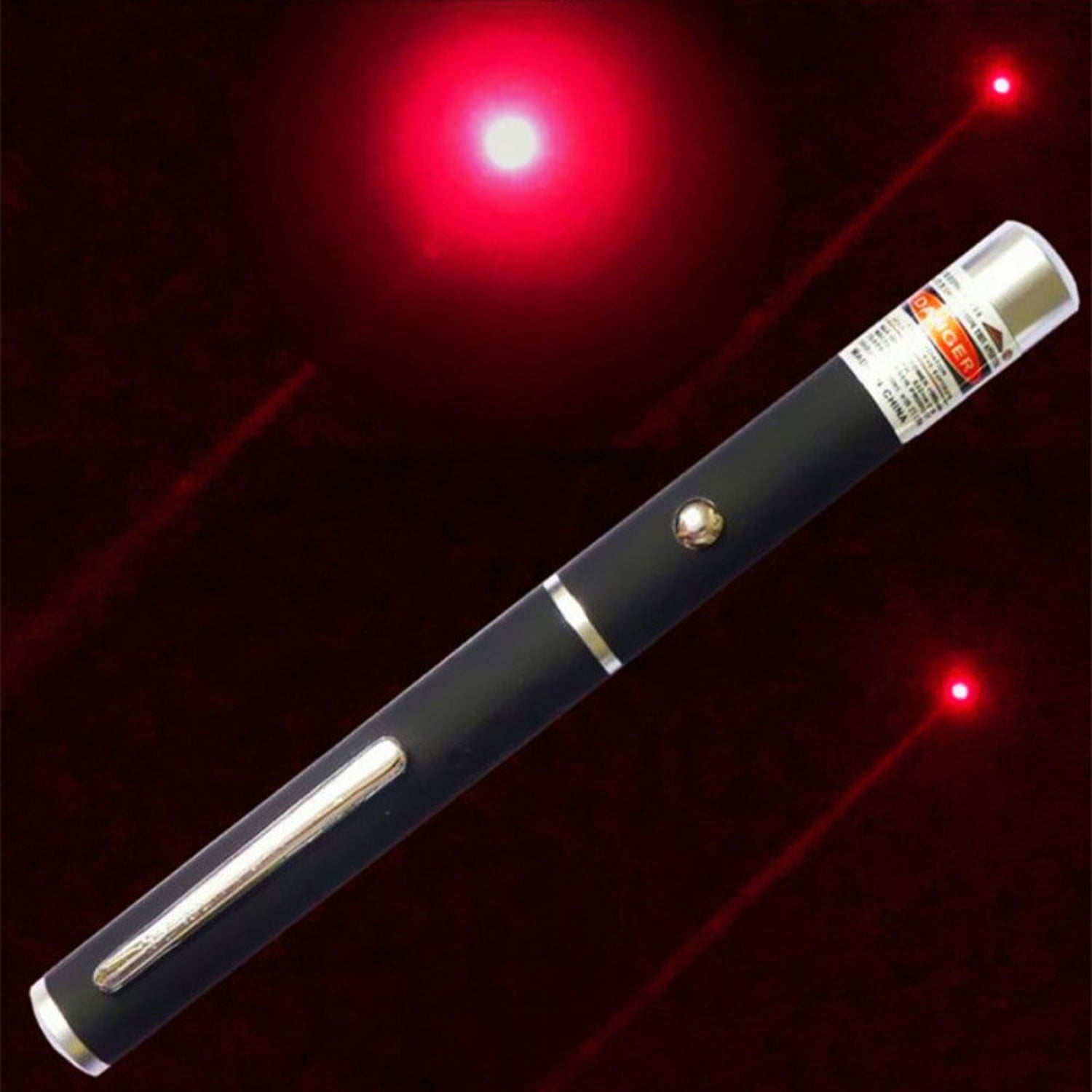 5 PCS Small Laser Pointer Pen 650nm Red Light Visible Beam 1mW For conference presentation