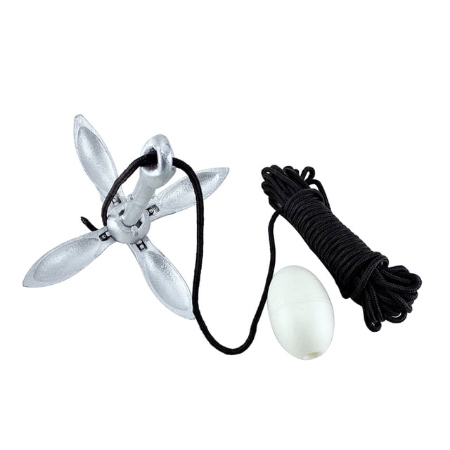 Equipo de ancla para Kayak, Kit de canoa marina, cubierta de acoplamiento, accesorios para Kayak, equipo de navegación, anclas, accesorios para barcos, regalos para hombres Inevent VI001931-00B
