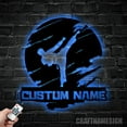 thumbnail image 3 of Craftnamesign Custom Tattoo Machine Artist Metal Wall Art LED Light, Custom Ink Studio Name Sign, 3 of 5