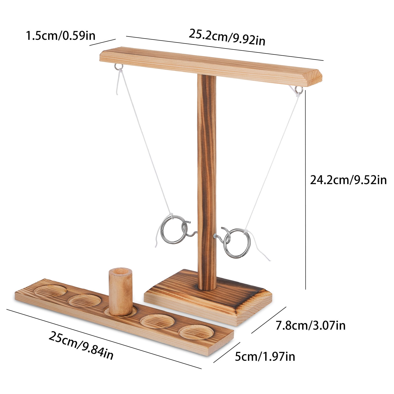 SWOOC Battle Hooks - XL 2 Player Hook and Ring Game with Shot Ladder - 5  Plus Games Included - 20 Second Set Up HOOK-RING-2P - The Home Depot