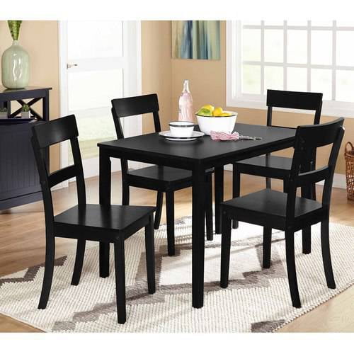 Beverly 5-Piece Dining Set, Multiple Finishes - Walmart.com - Walmart.com