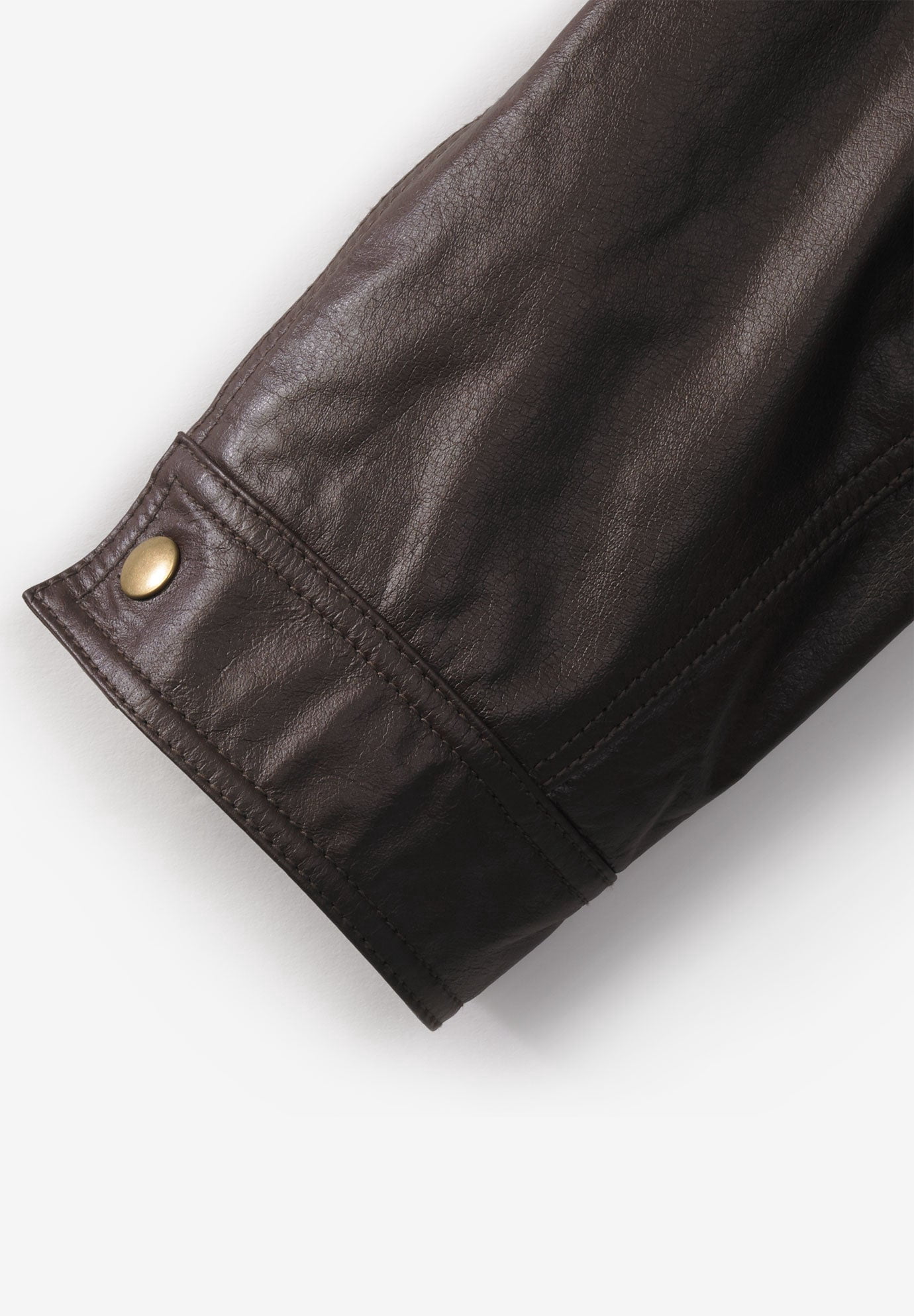 KingSize Men's Big & Tall Leather Bomber Jacket