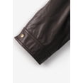 thumbnail image 4 of KingSize Men's Big & Tall Leather Bomber Jacket, 4 of 6