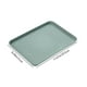 thumbnail image 3 of Bandejas antideslizantes Wmhsylg de 20 x 30 cm, rectangulares, de plástico, para servir alimentos, reutilizables, color gris, 3 of 8