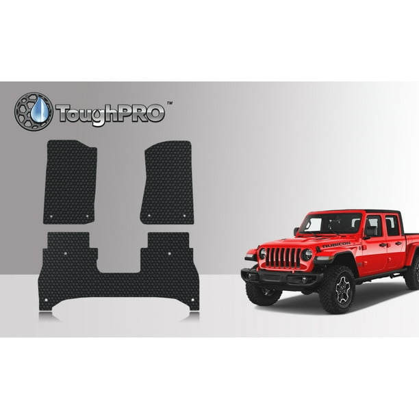 ToughPRO Floor Mat Accessories 1st & 2nd Row Mats Compatible with 2020