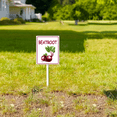 thumbnail image 6 of Kurmntregon Beatroot Sign With Stake Vegetable Garden Marker For Yard Fresh Herb Rustproof Neighborhood Street Wildflowers Farm Home Lawn Walkway Ground Porch Aluminium Decorations 7x8.8", 6 of 8