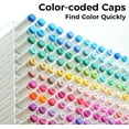 thumbnail image 2 of Ohuhu Alcohol Markers 200 Colors - Chisel & Fine Dual Tip Art Drawing Marker Set, 2 of 9
