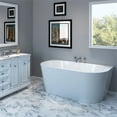 thumbnail image 4 of A&E Bath and Shower Stony Plain 59" Plastic Bathtub w/ Adjustable Feet in White, 4 of 8