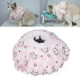 thumbnail image 4 of Cat Elizabethan Collar Soft Cotton Cat Protective Collar Adjustable Cone Collar for Pets, Adult Cats, Dogs, 4 of 8