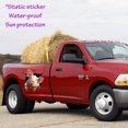 thumbnail image 5 of Animales divertidos pegatinas de coche cerdos grietas pegatinas de coche pegatinas 3D pegatinas de ventana de mascotas pegatinas estáticas 2 uds TUNC Sencillez, 5 of 5