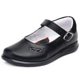 thumbnail image 3 of Zapato Escolar Chabelo Piel Negro He Billa Para Niña 18.5, 3 of 6