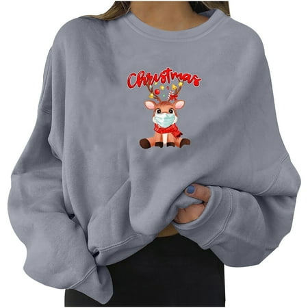 

Crewneck Pullover Shirt New Winter Padded And Plush Pajamas Cartoon Girls Student Plush Round Neck Home Wear