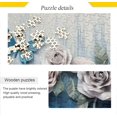 thumbnail image 2 of FREEAMG Puzzle- Blue Roses Jigsaw Puzzles, 500 Piece Puzzles for Family - Fun Intellectual Decompressing Educational Games, 2 of 7