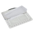 thumbnail image 2 of Kingart Watercolor Airtight Leak Proof Plastic Portable Palette 18-Well & Mixing Tray, 2 of 6