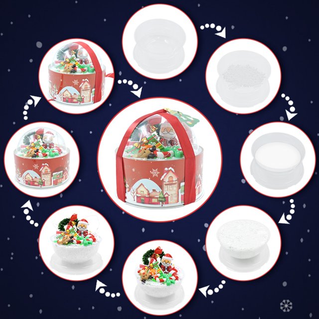 Adornos navideños 14 piezas Jadeshay