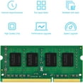 thumbnail image 4 of 1RX8 8GB DDR3L 1600MHz SODIMM Laptop Memory RAM 1RX8 DDR3 8GB 1600MHz SODIMM 1.35V PC3L-12800S Non-ECC - Green 8GB DDR3L 1600MHz, 4 of 4