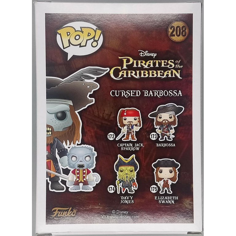 Cursed Barbossa (with Monkey) - Walmart.com