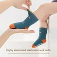 thumbnail image 4 of 6 Pairs Baby Non Slip Socks Toddler Socks With Grips Ankle for Infants Kids Little Girls Boys, 4 of 9