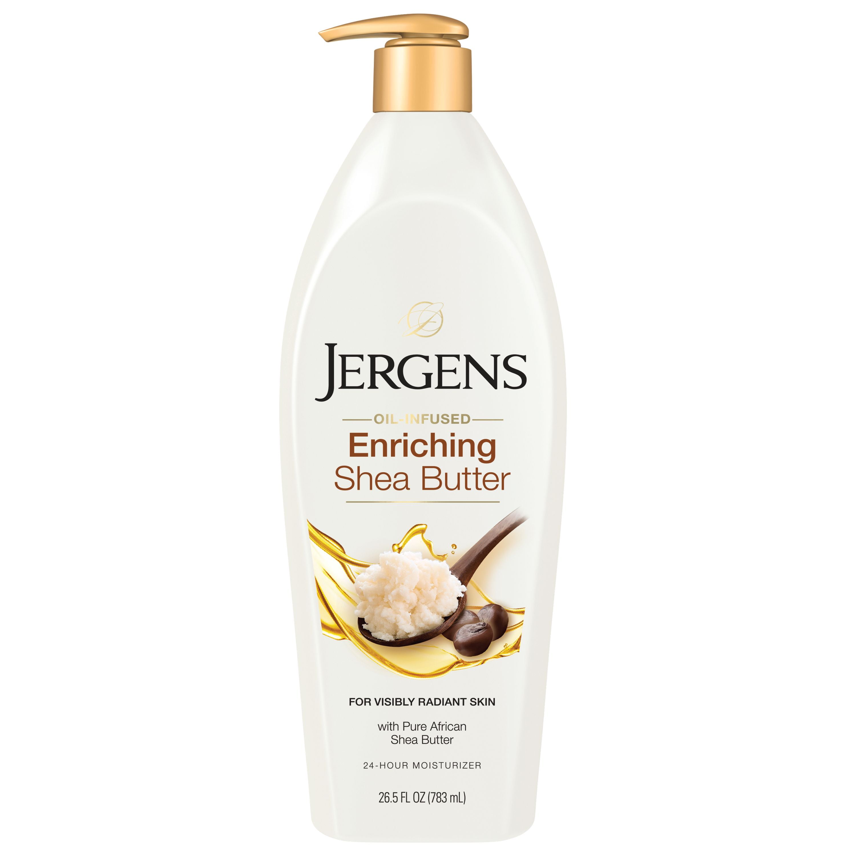 Jergens Enriching Shea Butter OilInfused Moisturizing Lotion, 26.5 oz