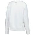 thumbnail image 3 of Women's MSX by Michael Strahan White Tampa Bay Lightning Millie Raglan Pullover Sweatshirt, 3 of 3