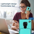 thumbnail image 4 of Funda tipo cartera para Huawei Mate 20 con tarjetero y correa para el hombro para mujer, 4 of 5