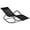 Black, variant on PINDEE Rocking Chair, Zero Gravity Patio Chaise Sun Lounger, Outdoor Rocker, UV Water Resistant, Pillow for Sunbathing, Lawn, Garden or Pool,Feel comfortable, Light Brown