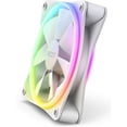 thumbnail image 6 of NZXT F120 120mm RGB DUO Fan, Matte White, 3-Pack, 6 of 10