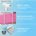 thumbnail image 4 of Intex 8Ft X 30In Pink Metal Frame Pool, Age: 6+, 4 of 7