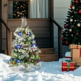 thumbnail image 1 of Christmas Decorations Artificial flowers 76Cm Christmas Tree With Is Inserted With Thick And Even Artificial And With Powder Which Perfectly Replicates The Household accessories, 1 of 5