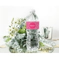 thumbnail image 4 of Darling Souvenir Pink Sequin WaterBottleLabels Self Adhesive Party Collection Cheers!WaterBottleStickers Great For Wedding, Birthday, Engagement Party- Pack Of 32, 4 of 6