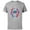 Athletic Heather, variant on Spider-Man Into the Spider-Verse Rainbow Icon - Short Sleeve Cotton T-Shirt for Adults - Customized-Black