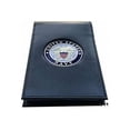 thumbnail image 2 of The Official Writing Pad, US NAVY Spiral Notebook Case with Medallion - 3" x 5", 2 of 7