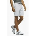 thumbnail image 2 of Adidas WHITE/GREY THREE Men's Ultimate365 9" Printed Shorts, US 30, 2 of 4