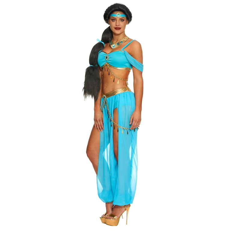 Joyfy Arabian Princess Costume for Women Fairy Dance Outfit Halloween Fancy-Dress  Costume for Themed Party Cosplay - Walmart.com