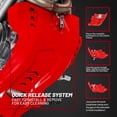 thumbnail image 6 of Polisport Motocross Motorcycles (MX) Fortress Skid Plate for KTM EXC/SX 250/300 (2017-2019) & Husqvarna TE/TC 250/300 (2017-2019) Dirt Bikes - OEM Quality, Flexible, Durable & Perfect Fit - White, 6 of 9