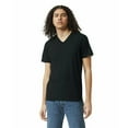 thumbnail image 3 of American Apparel CVC V-Neck T-Shirt, Style G2006CVC, Black 2-Pack, 3 of 6