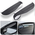 thumbnail image 2 of Visland 1 Pair Car Rearview Blind Spot Mirror Rain Eyebrows Adjustable Design Universal Easy to Install Car Rearview Mirror Protection Shield, 2 of 8