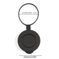 thumbnail image 4 of Binoculars Lens Caps 2 Pieces Protective Rubber Objective Lens Cap 42mm For Telescope With Outer Diameter 52-54mm, 4 of 4