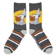 thumbnail image 4 of Peanuts Snoopy & Woodstock Halloween Women's 5-Pair Casual Crew Socks, 4 of 8