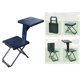 thumbnail image 4 of Taburete plegable portátil Cola Asiento de acero ABS Azul, 4 of 8