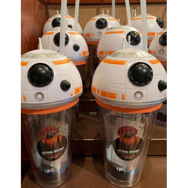 WALT DISNEY WORLD STAR WARS GALAXY EDGE BB8 LIGHT UP TUMBLER CUP